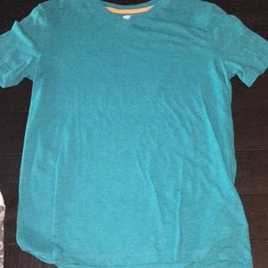 Teal boys tee